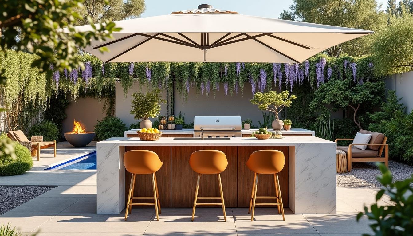 découvrez nos astuces pour aménager une cuisine d'été avec bar, alliant convivialité et fonctionnalité, pour profiter de repas en plein air et accueillir vos invités avec style.