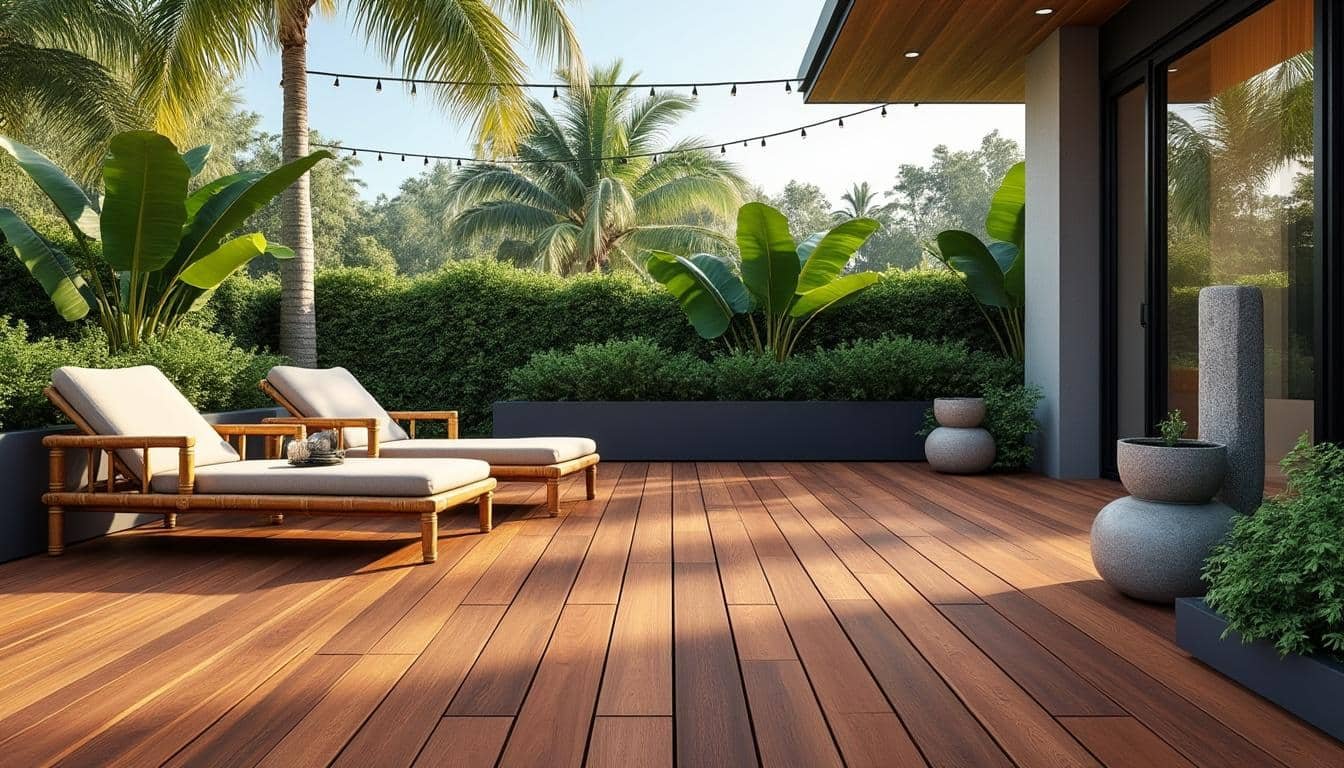 découvrez les avantages d'une terrasse en bois exotique, des conseils d'entretien pratiques et des idées déco tendance pour sublimer votre extérieur en 2025.