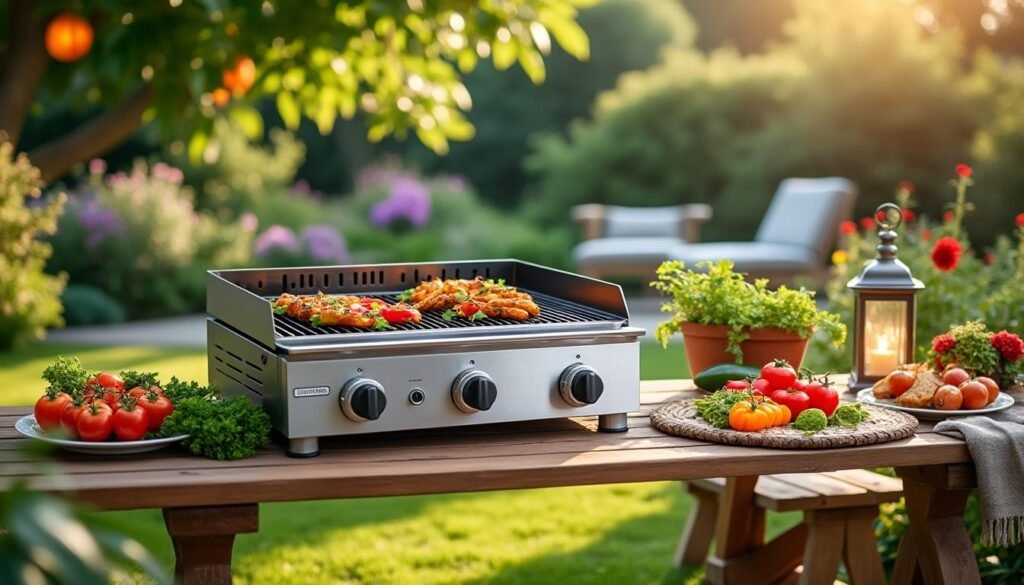 découvrez nos conseils pour choisir la meilleure plancha extérieure adaptée à votre jardin et profitez de délicieux repas en plein air.