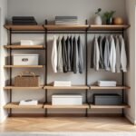 découvrez des astuces simples pour optimiser l’espace de votre placard grâce à l’installation d’une étagère et garder vos rangements organisés.