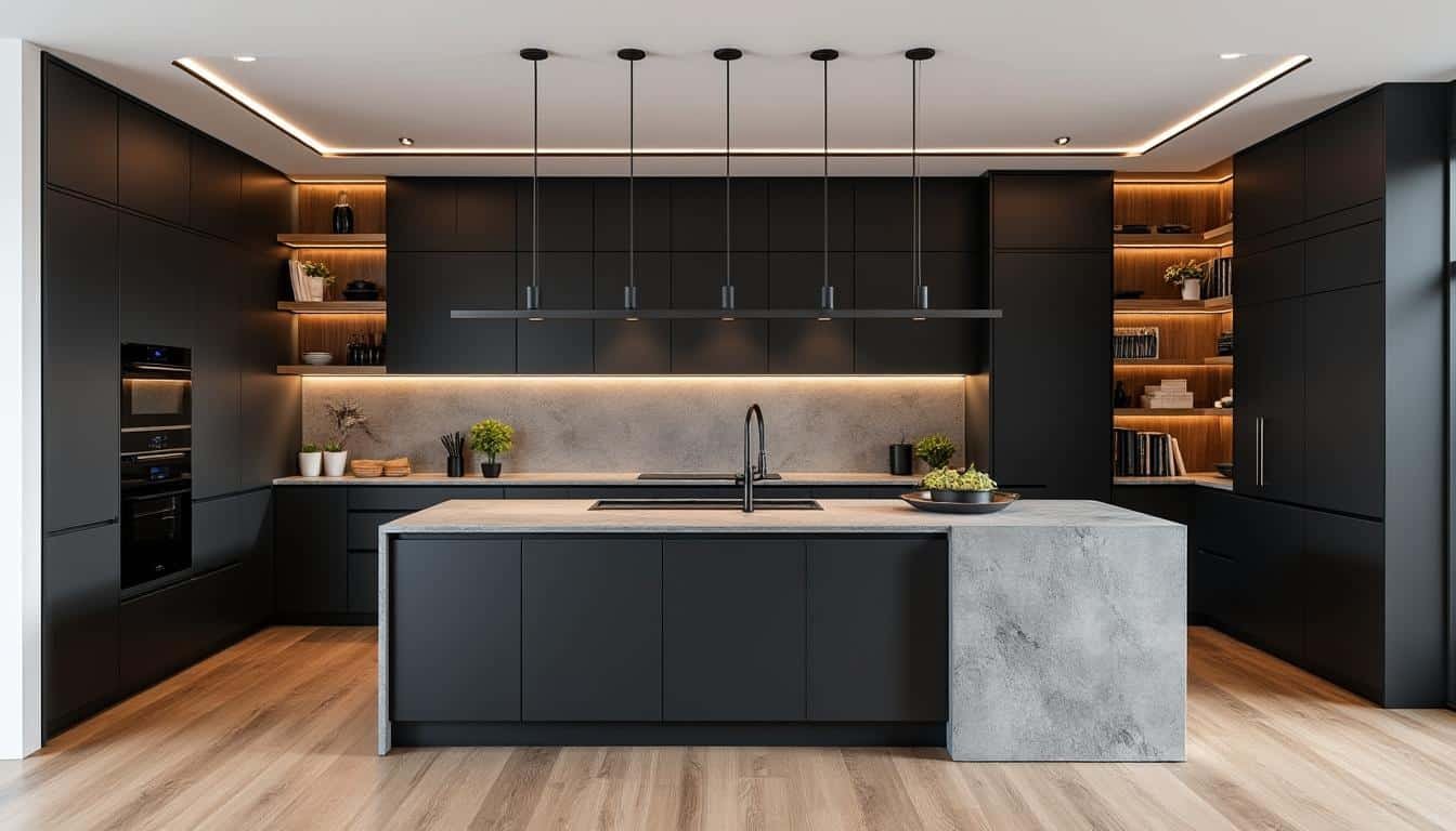 découvrez nos conseils et styles pour réussir une cuisine noir mat, alliant élégance et modernité pour une déco contemporaine et tendance.