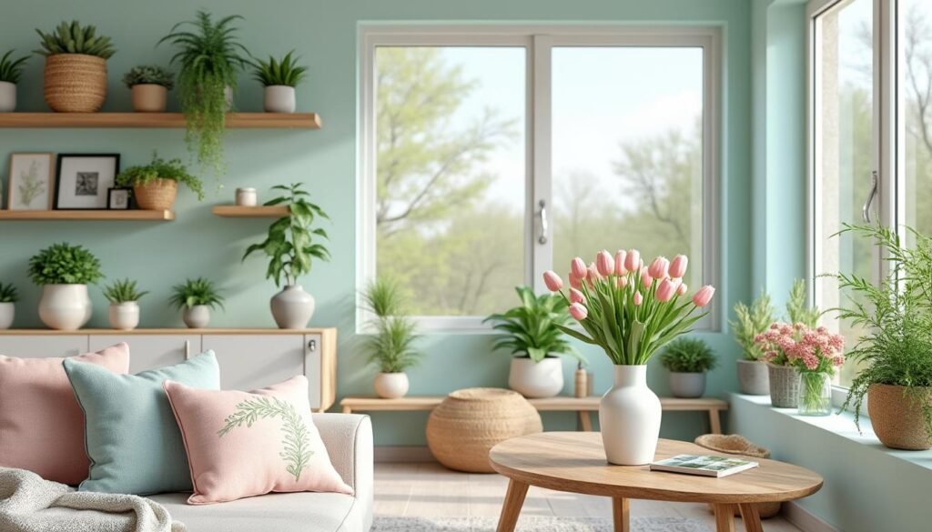 découvrez des idées de déco printanière pour rafraîchir et renouveler l'ambiance de votre maison en 2025 avec style et fraîcheur.