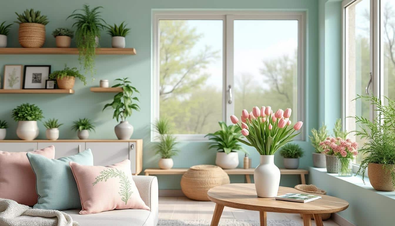 découvrez des idées de déco printanière pour rafraîchir et renouveler l'ambiance de votre maison en 2025 avec style et fraîcheur.