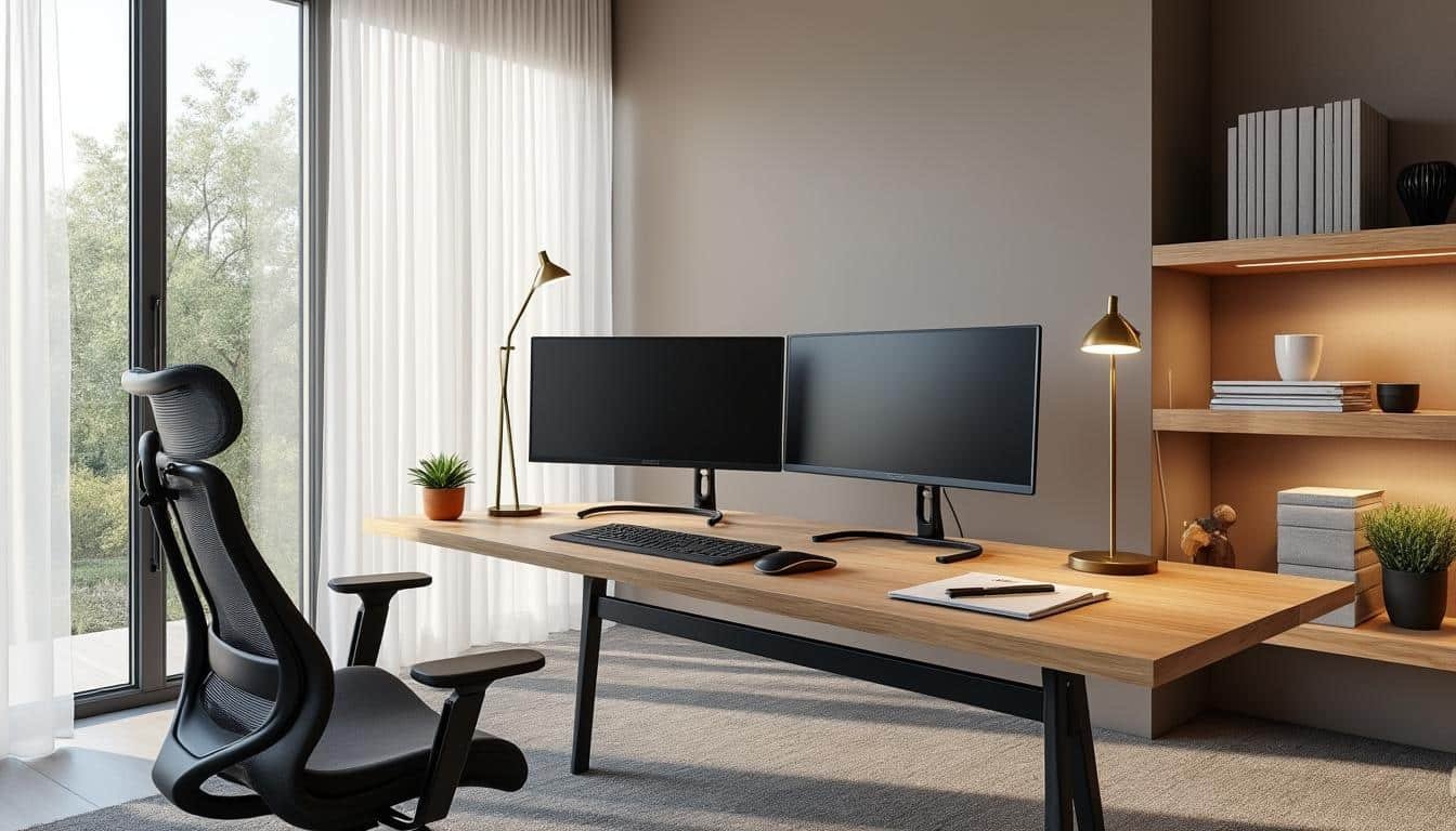 découvrez comment aménager un bureau pour le télétravail de manière efficace et confortable, en optimisant l'espace, le mobilier et l'éclairage pour améliorer votre productivité et votre bien-être.