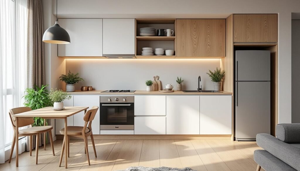 découvrez nos astuces pour aménager un studio avec une cuisine fonctionnelle et esthétique, alliant praticité et design pour optimiser votre espace de vie.