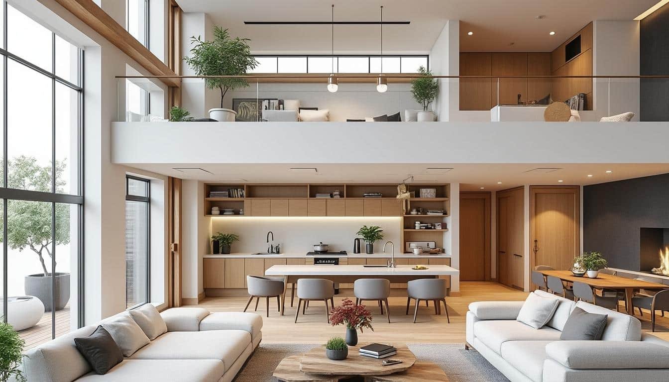 découvrez comment aménager une mezzanine pour maximiser l'espace dans votre maison, en alliant fonctionnalité et esthétique pour un intérieur optimisé.
