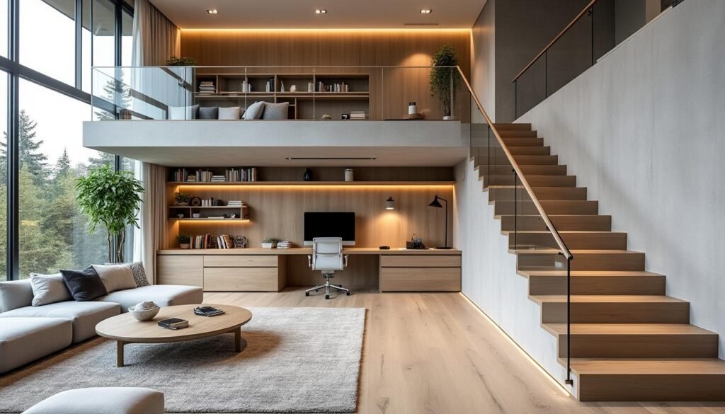 découvrez comment aménager une mezzanine pour maximiser l'espace et créer un intérieur fonctionnel et esthétique dans votre maison.