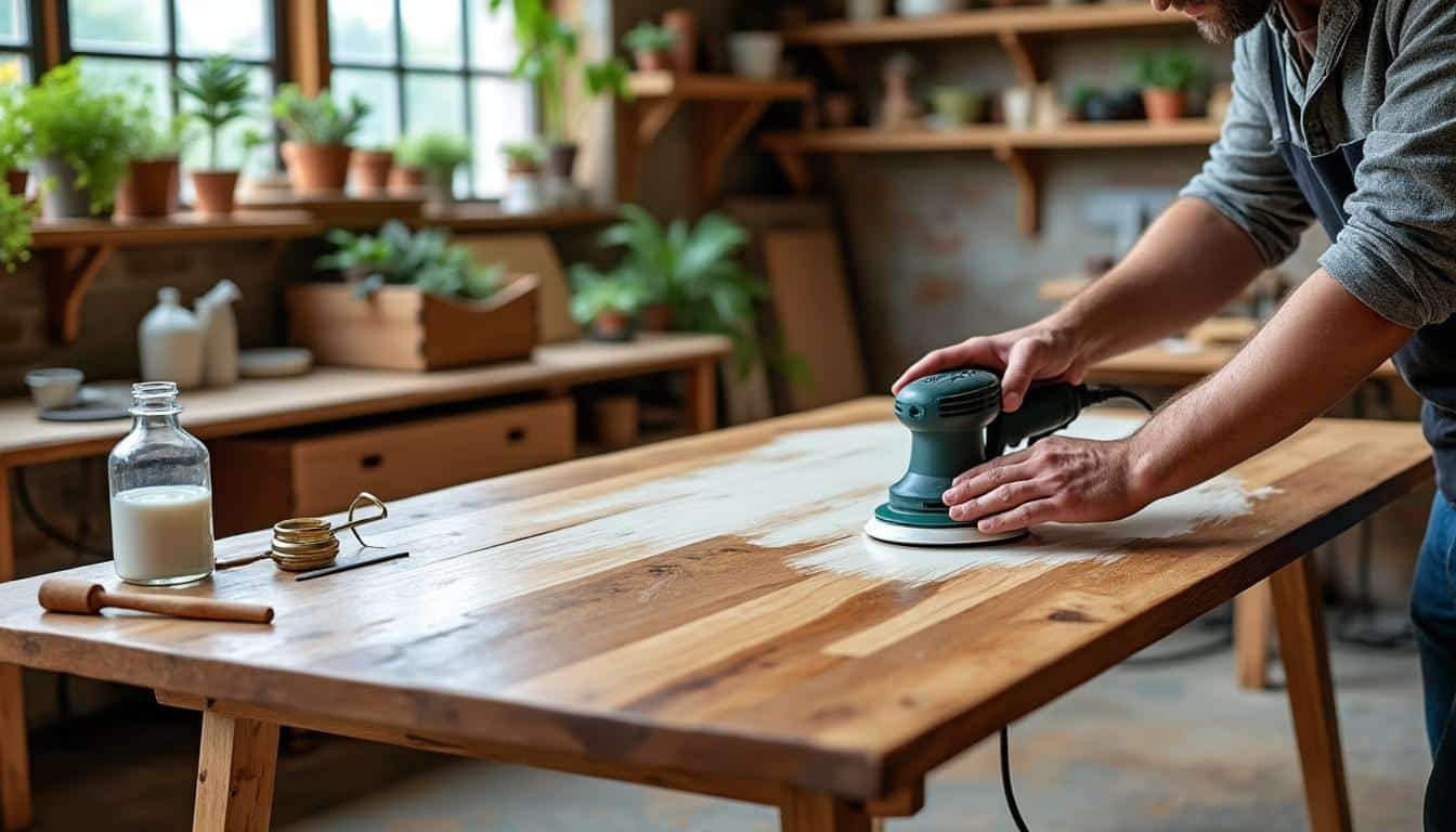 découvrez des méthodes efficaces et délicates pour décaper la peinture sur bois sans l'endommager, en préservant la qualité et la beauté de vos surfaces en bois.