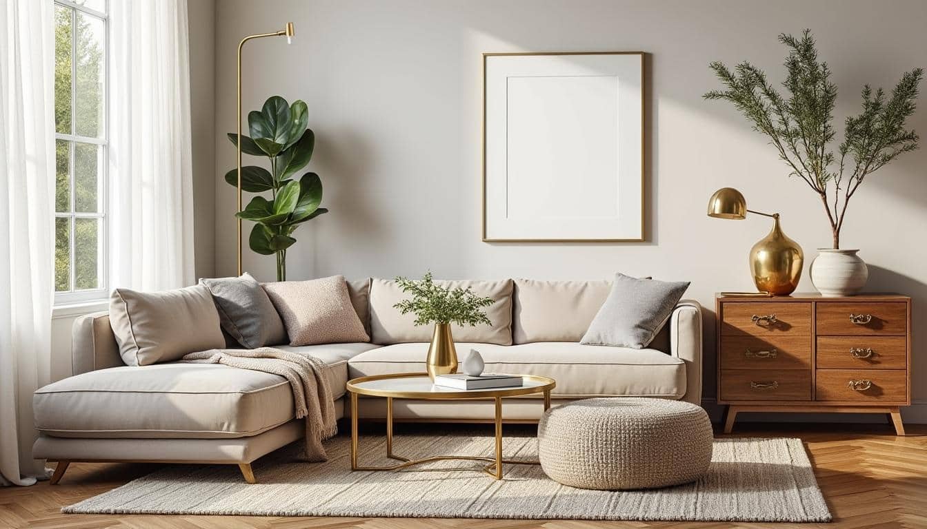 découvrez comment intégrer la couleur laiton dans votre décoration intérieure pour apporter élégance et chaleur à vos espaces de vie.