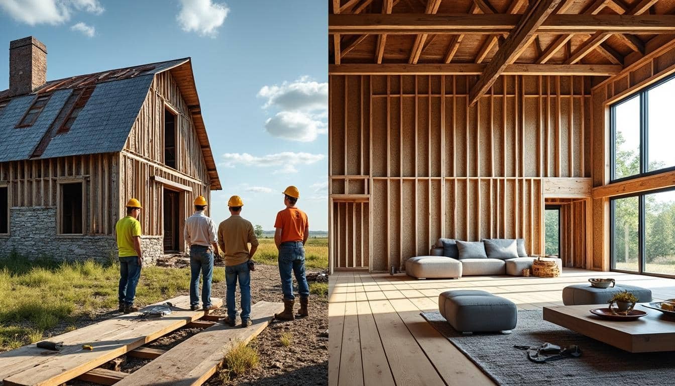 découvrez les étapes clés pour transformer une grange en habitation confortable et moderne, de la planification à la réalisation, en passant par les démarches administratives et les conseils pratiques.